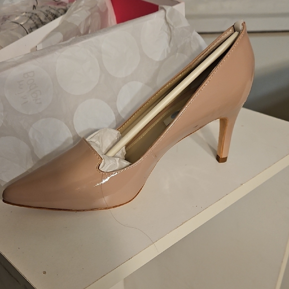 Creamy Pink Blush Beige Women's Shoes